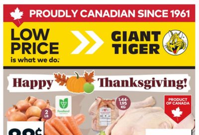 Giant Tiger Canada Flyer Deals October 8th – 14th