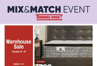 Sleep Country Flyer October 8 to 15