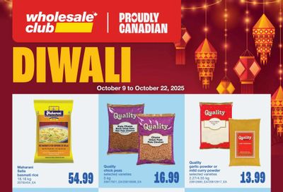 Wholesale Club (West) Diwali Flyer October 9 to 22