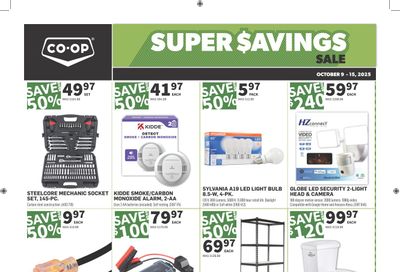Co-op (West) Home Centre Flyer October 9 to 15