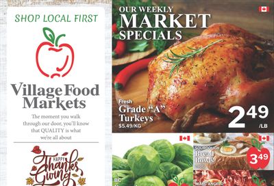 Village Food Markets Flyer October 8 to 14