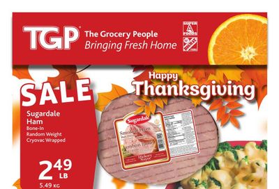 TGP The Grocery People Flyer October 9 to 15
