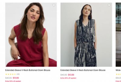 Reitmans Canada Deals: Save 40% off Sweaters & Cardigans + 25% Off Almost Everything + Extra 30% off Sale + More