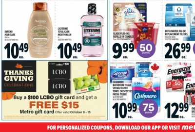 Metro & Food Basics Ontario: Get a $15 Gift Card When You Purchase a $100 LCBO Gift Card