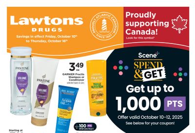 Lawtons Drugs Flyer October 10 to 16