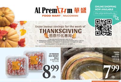 Al Premium Food Mart (McCowan) Flyer October 9 to 15