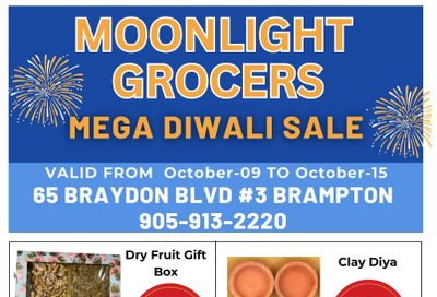 Moonlight Grocers Flyer October 9 to 15