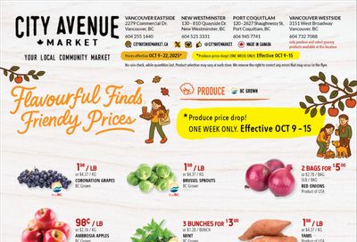 City Avenue Market Flyer October 9 to 22