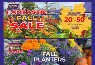 Terra Greenhouses Flyer October 1 to 31