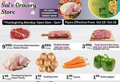 Sal's Grocery Flyer October 10 to 16