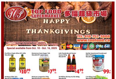 Top Food Supermarket Flyer October 10 to 16