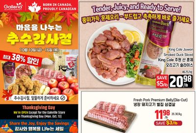 Galleria Supermarket Flyer October 10 to 16