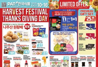 PAT Mart Flyer October 10 to 16