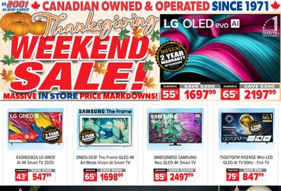 2001 Audio Video Flyer October 10 to 16