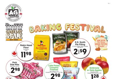 AG Foods Flyer October 10 to 16