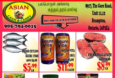 Asian Cash & Carry Flyer October 10 to 16