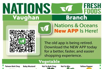 Nations Fresh Foods (Vaughan) Flyer October 10 to 16