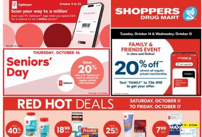 Shoppers Drug Mart Canada: Surprise Points Event + 2 Day Sale
