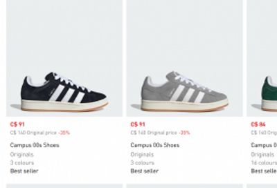 Adidas Canada Clothing & Shoes Sale: Save up To 50% Off Outlet Styles