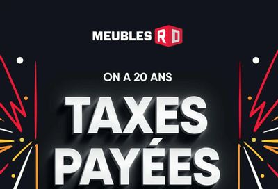 Meubles RD Flyer October 14 to 19