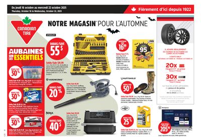 Canadian Tire (QC) Flyer October 16 to 22