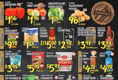Pepper's Foods Flyer October 14 to 20