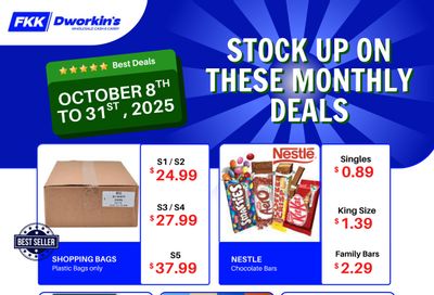 FKK Wholesale Cash & Carry Flyer October 8 to 31
