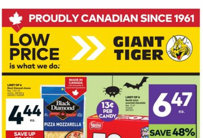 Giant Tiger Canada Flyer Deals October 15th – 21st