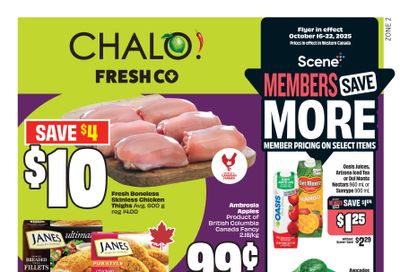 Chalo! FreshCo (West) Flyer October 16 to 22