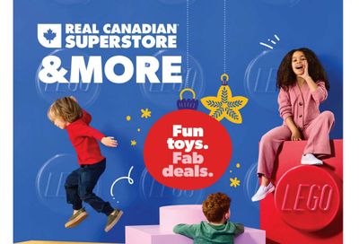 Real Canadian Superstore Toy Book October 16 to December 24