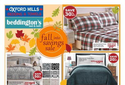 Beddington's Flyer October 15 to November 11