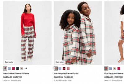 Gap Canada Friends & Family Event Sale: Save 40% off Everything + Extra 10% off Using Promo Code + 50% Off PJs