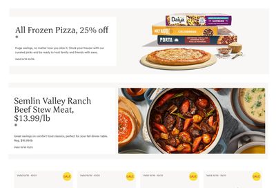 Whole Foods Market (West) Flyer October 15 to 21