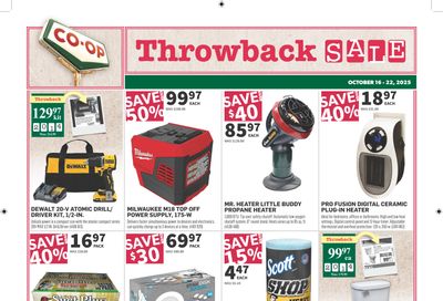 Co-op (West) Home Centre Flyer October 16 to 22