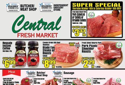 Central Fresh Market Flyer October 16 to 23
