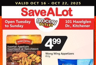 SaveALot Grocery Outlet Flyer October 16 to 22
