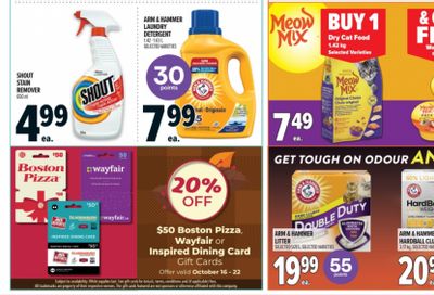 Metro & Food Basics Ontario: Save 20% on Wayfair, Boston Pizza, or Inspired Dining Gift Cards
