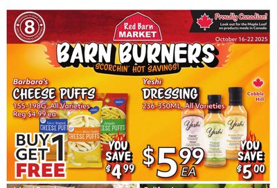 Red Barn Market Flyer October 16 to 22