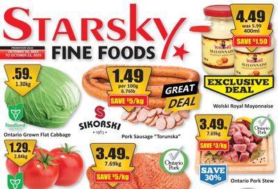 Starsky Foods Flyer October 16 to 22
