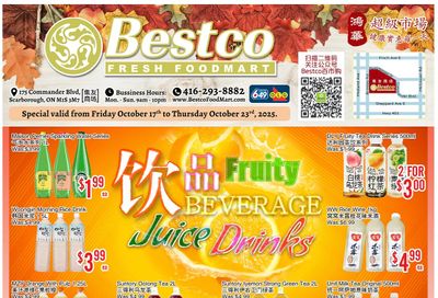 BestCo Food Mart (Scarborough) Flyer October 17 to 23