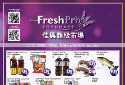 FreshPro Foodmart (Richmond Hill) Flyer October 17 to 23