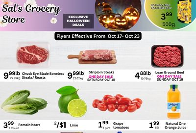 Sal's Grocery Flyer October 17 to 23