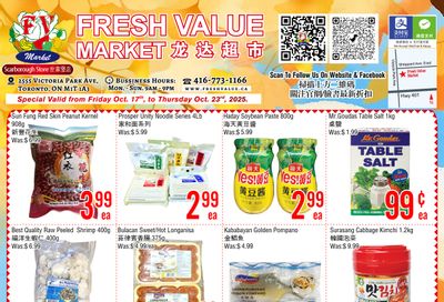 Fresh Value (Scarborough) Flyer October 17 to 23