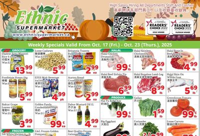 Ethnic Supermarket (Milton) Flyer October 17 to 23