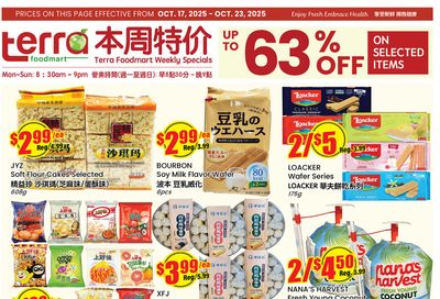 Terra Foodmart Flyer October 17 to 23