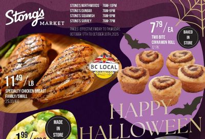 Stong's Market Flyer October 17 to 30