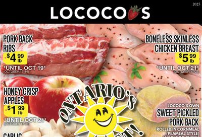 Lococo's Flyer October 17 to 19