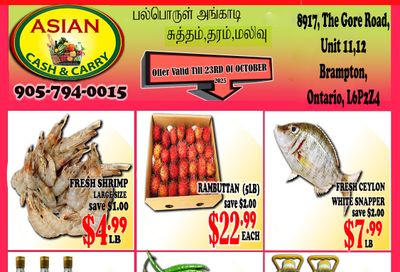 Asian Cash & Carry Flyer October 17 to 23