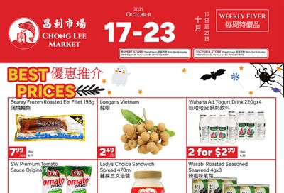 Chong Lee Market Flyer October 17 to 23