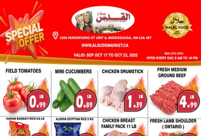 Al-Quds Supermarket Flyer October 17 to 23